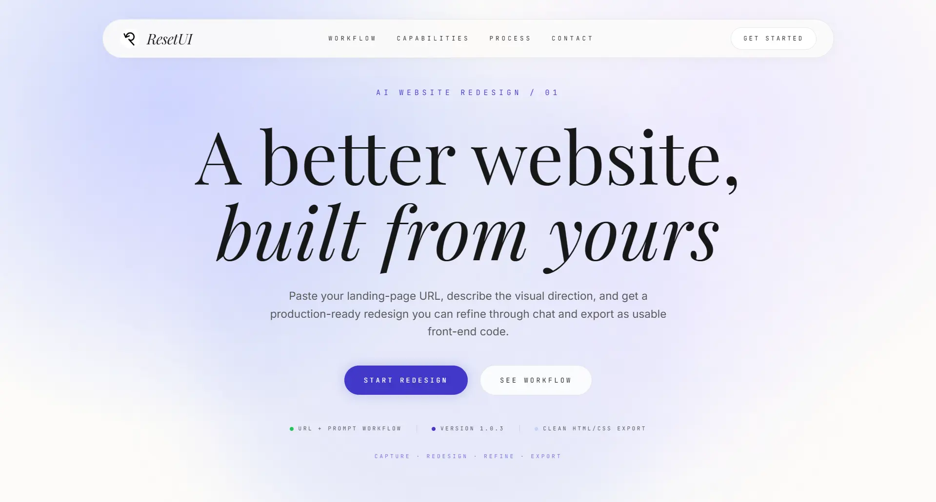 Clean Fluid template preview
