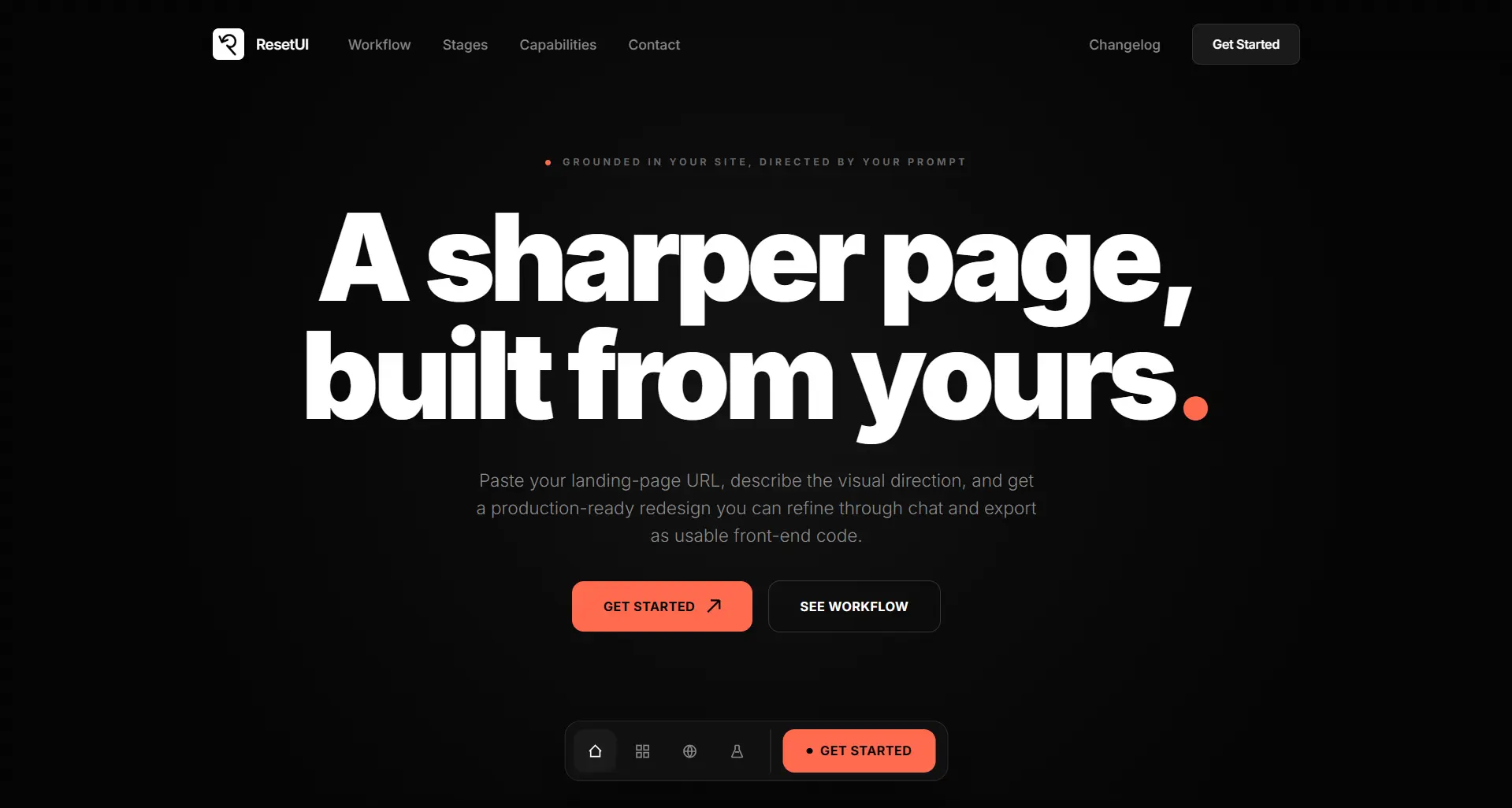 Editorial template preview