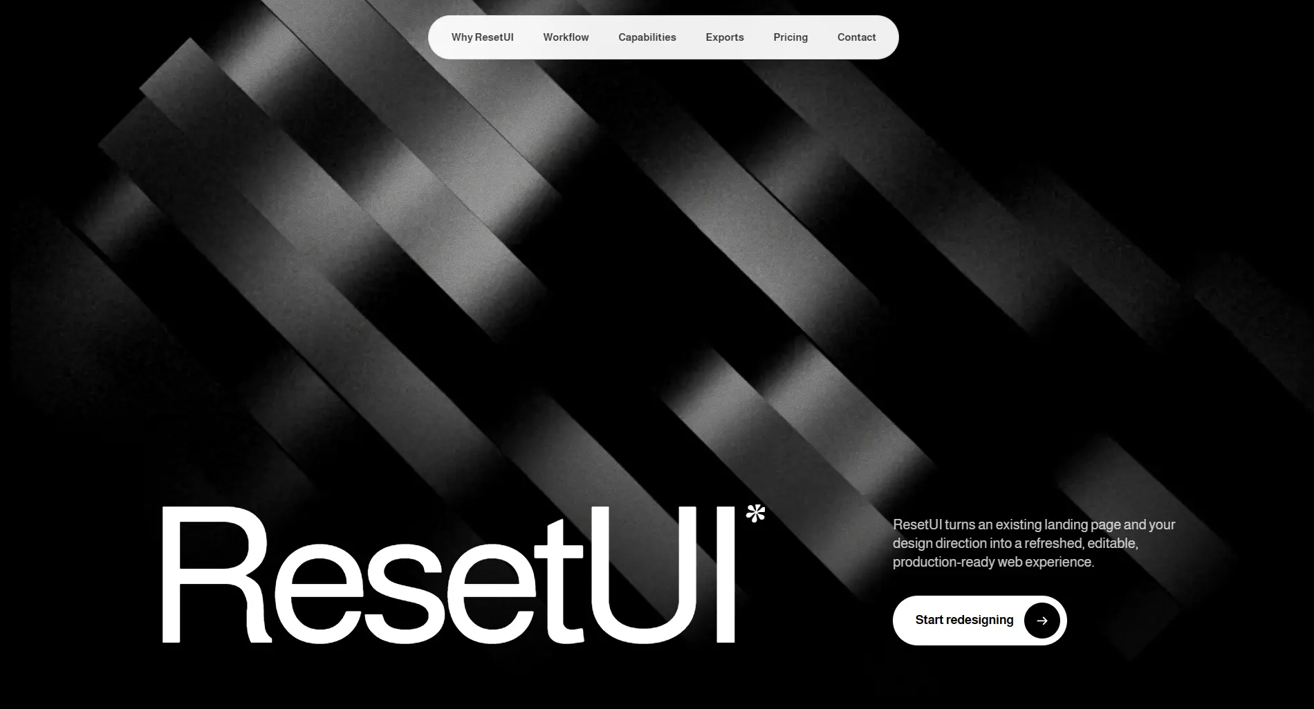 Maison — Light premium design direction preview